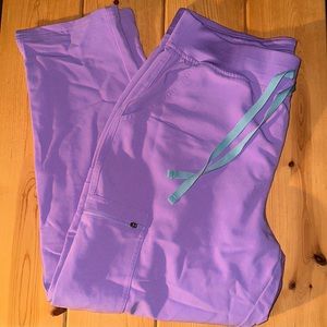 Figs High Waisted Yola Skinny Scrub Pants